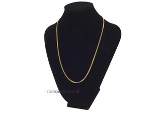 cadena oro 18k 25cm