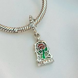 CHARM DISNEY ROSA ENCANTADA BELLA Y BESTIA