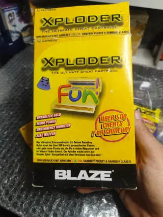Xploder Gameboy