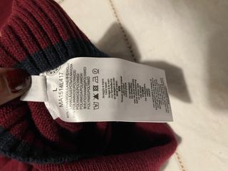 Jersey lana Aeronautica Militare rojo