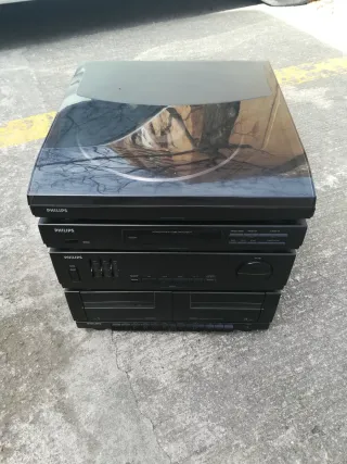 Impianto audio vintage Philips