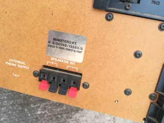 Impianto audio vintage Philips