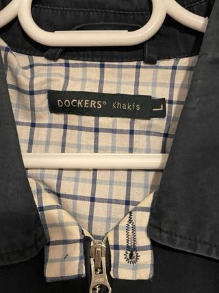 Chaqueta Dockers Hombre Talla L Azul