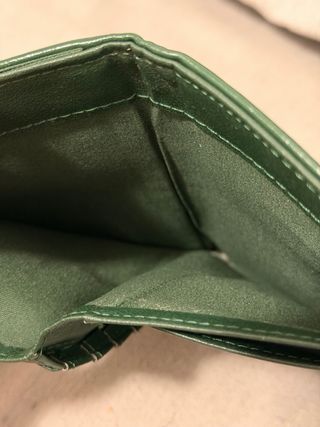 Cartera Stradivarius verde