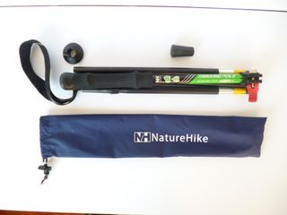 NUEVO-Bastón Senderismo Naturehike Plegable Verde