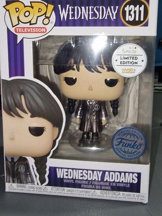 Funko pop wednesday addams