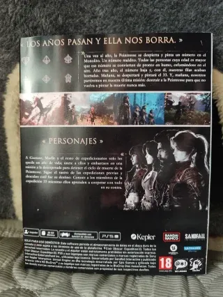 Funda/Slipcover PS5 Clair Obscur Expedition 33