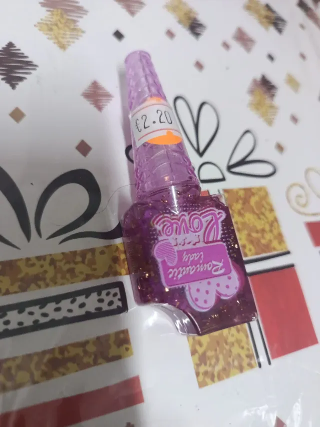 Brillo labial helado con purpurina*