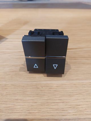 Interruptor persiana Niessen Zenit antracita