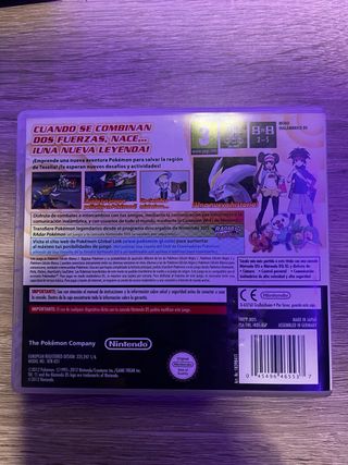 Pokémon Edición Blanco 2 Nintendo DS