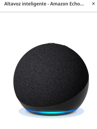 Amazon Echo Dot 5ta Gen negro