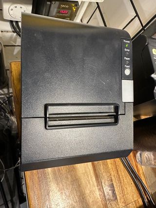 Impresora Térmica Negra Sin Cables