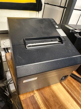 Impresora Térmica Negra Sin Cables