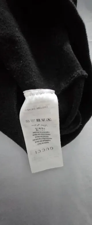 Sudadera Gucci Negra Roja