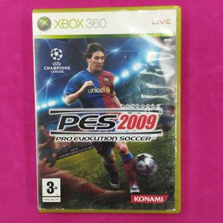 Videojuego Xbox 360 Pro Evolution Socer 2009