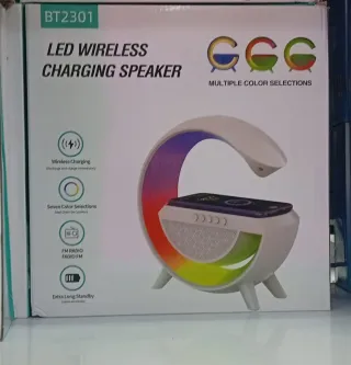 Lampara, Carga Inalámbrica moviles. Bluetooth USB