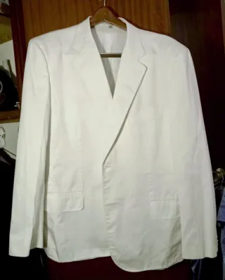 Americana Blazer blanca Zara 56 chaqueta