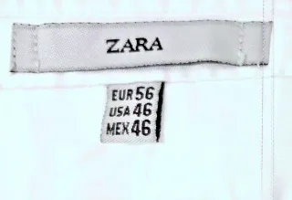 Americana Blazer blanca Zara 56 chaqueta