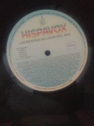 Vinilo Baladas 25 Exitos
