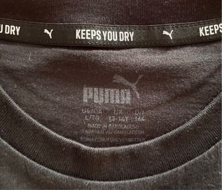 Camiseta Puma niño manga corta