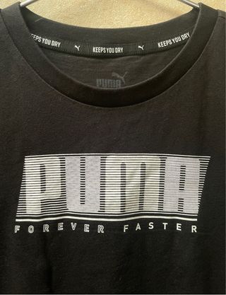 Camiseta Puma niño manga corta