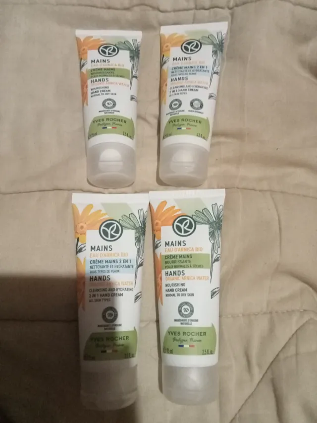 Cremas de manos Arnica Yves Rocher