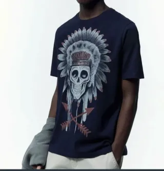 Camiseta Skull con Indio XL