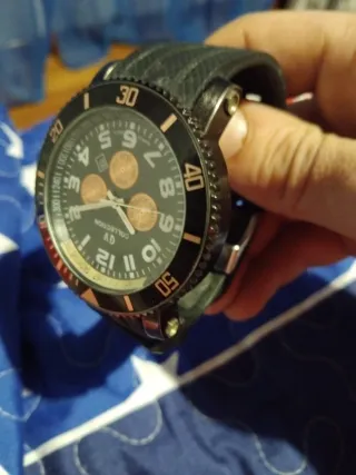 Reloj GV Collection Negro y Dorado