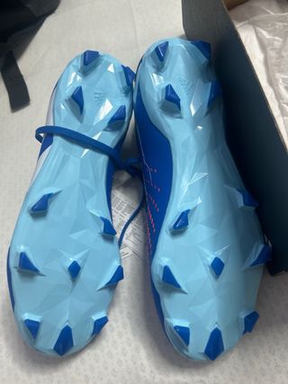 Zapatillas Fútbol Adidas Predator Azul Talla X