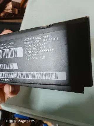 Honor Magic6 Pro VERDE 512GB COMPLETO