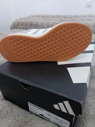 Zapatillas Adidas Grand Court Gris/Blanco