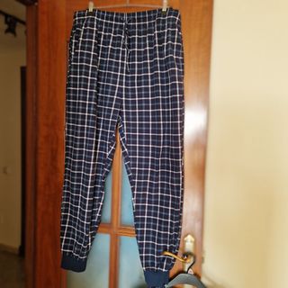 Pijama hombre cuadros azul Primark 2XL