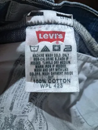 Levi's 501 Vintage Shorts Bermuda Made in Mexico