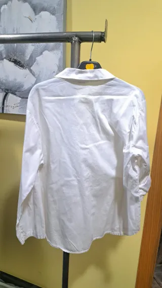 Blusa Moda Blanca Talla Única