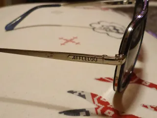 Gafas Cartier Negras y Doradas