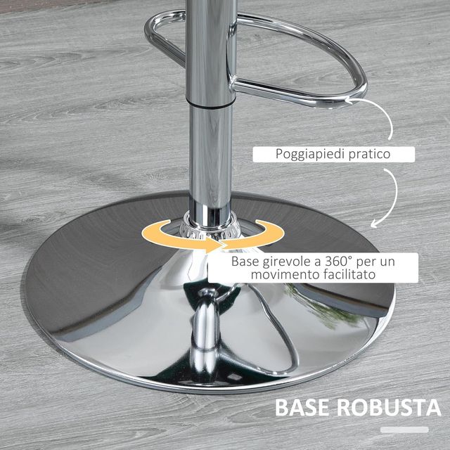 Conjunto de 2 Taburetes de Bar Modernos y Giratorios con Respaldo Alto y Reposapiés, Taburetes de Cocina Acolchados con Altura Ajustable en Tela Verde, 41X51X97-117Cm