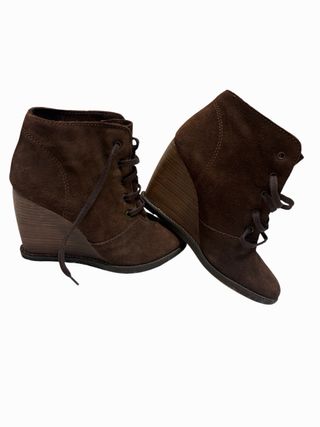 Botines Y2K Marrones con Cuña