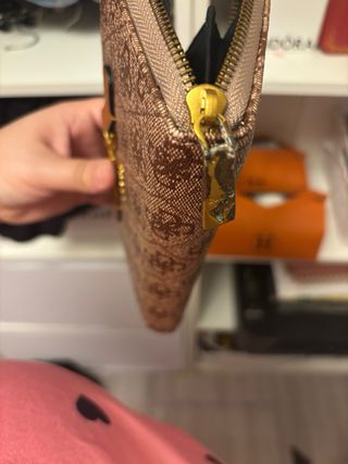 Monedero Marrón Lujo