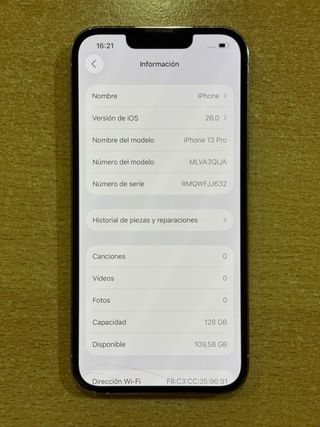 iPhone 13 Pro Bianco 128GB