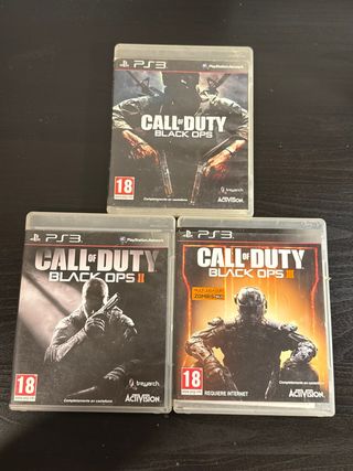 Colección Call of Duty Black Ops PS3
