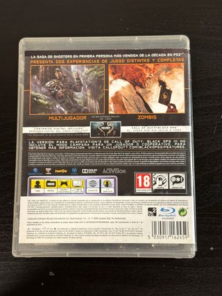 Colección Call of Duty Black Ops PS3