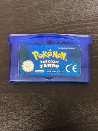 Cartucho Pokémon Zafiro Edición Español GBA