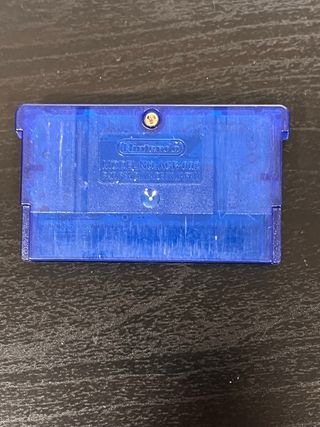 Cartucho Pokémon Zafiro Edición Español GBA
