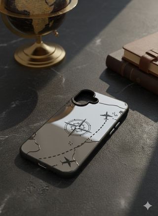 Funda iPhone 16 Plus So Cool - Mapa y Brújula