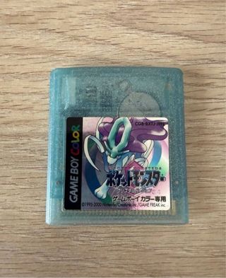 Pokemon Cristal Game Boy Color Japonés