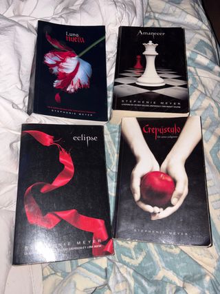 colección entera de crepúsculo libros
