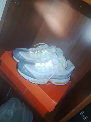 Zapatillas Nike Air Max 95 Gris Blancas