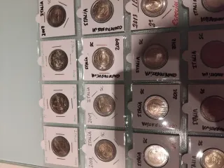 Monedas 2 euros conmemorativas Italia