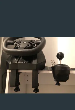 Volante PowerDrive GTR con Palanca de Cambios