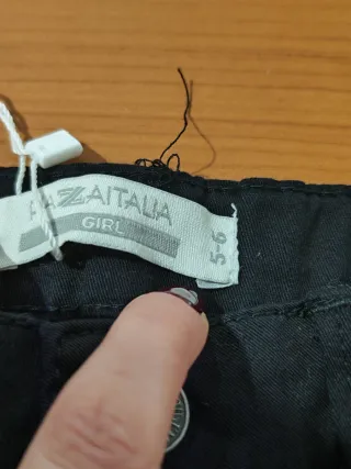 Jeans skinny neri Piazza Italia 116 cm